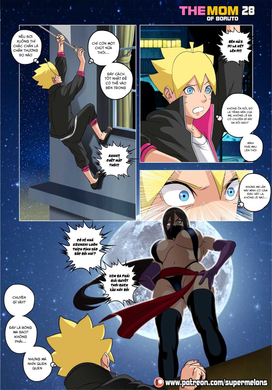 The mom of Boruto (Naruto) 