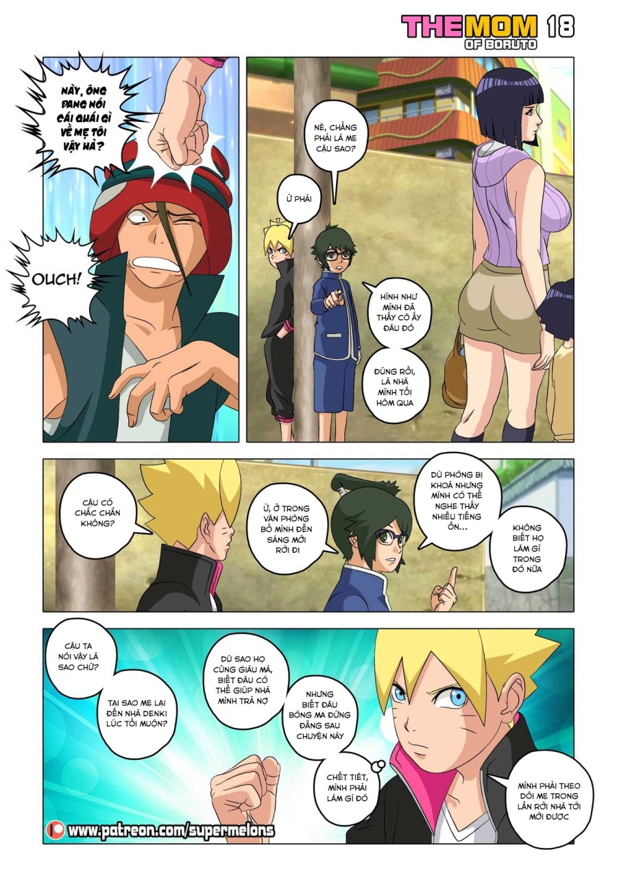 The mom of Boruto (Naruto) 