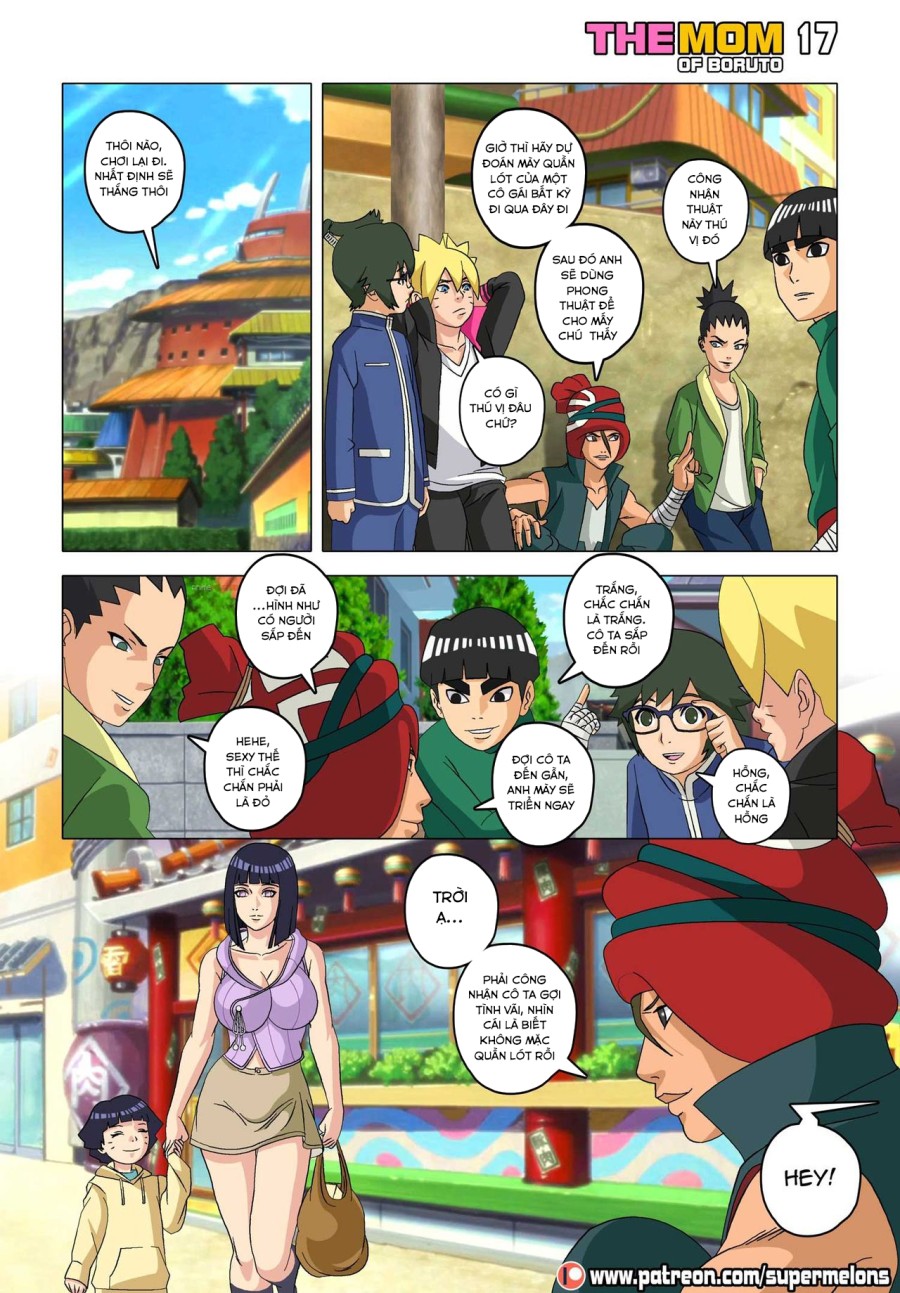 The mom of Boruto (Naruto) 
