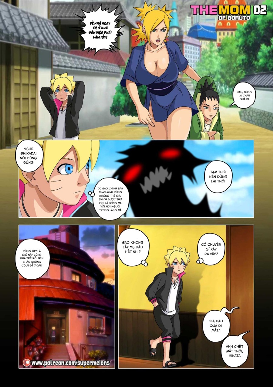 The mom of Boruto (Naruto) 