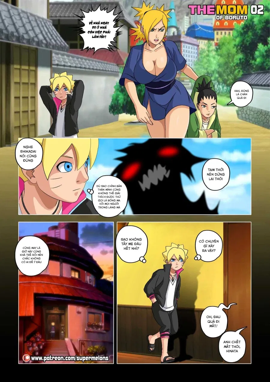 The mom of Boruto (Naruto) 
