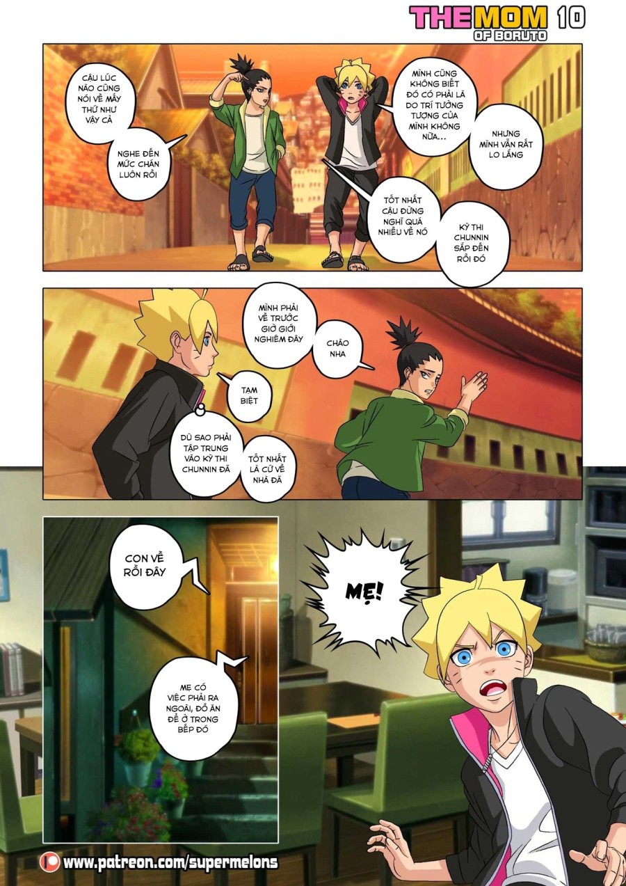 The mom of Boruto (Naruto) 