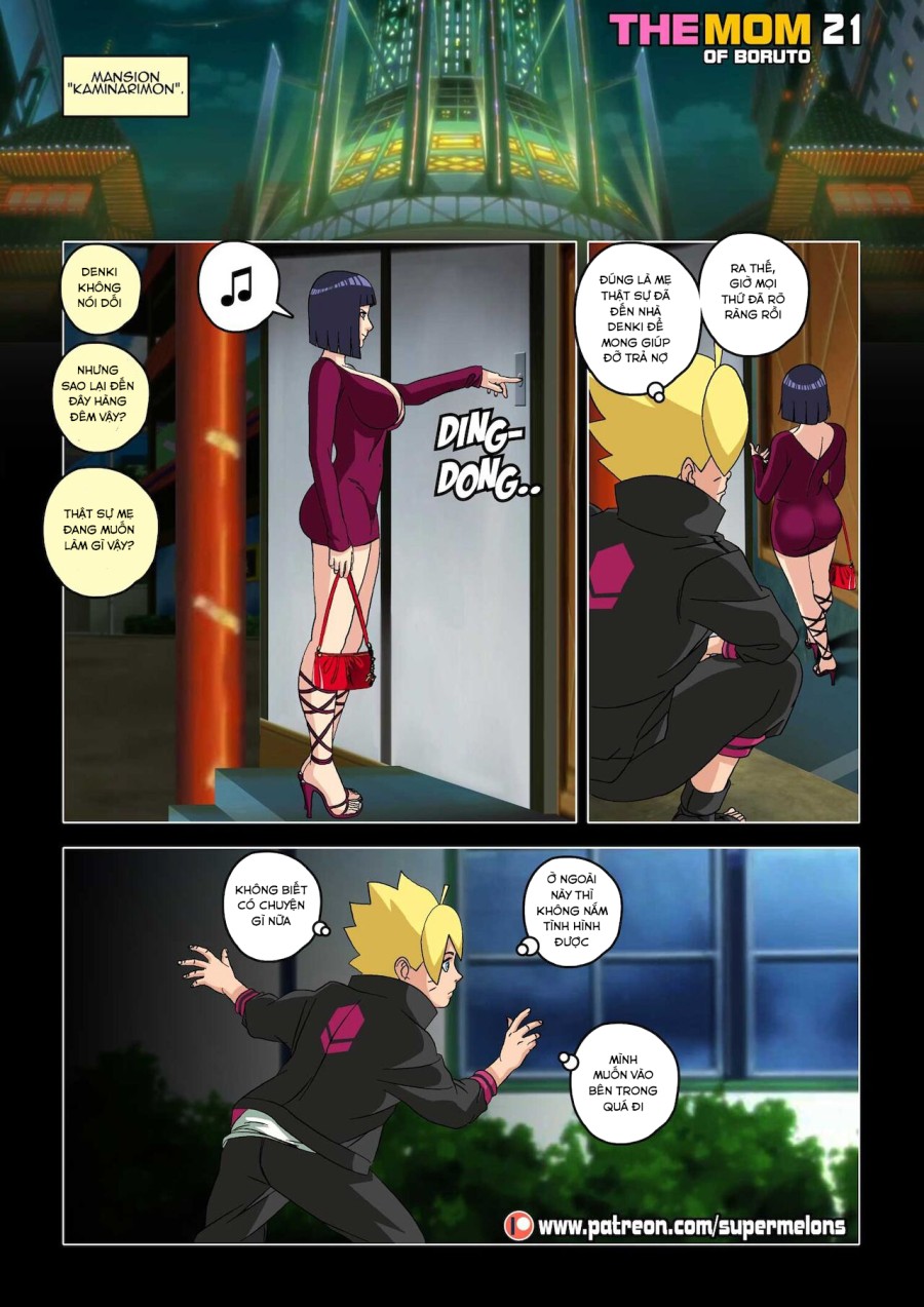 The mom of Boruto (Naruto) 