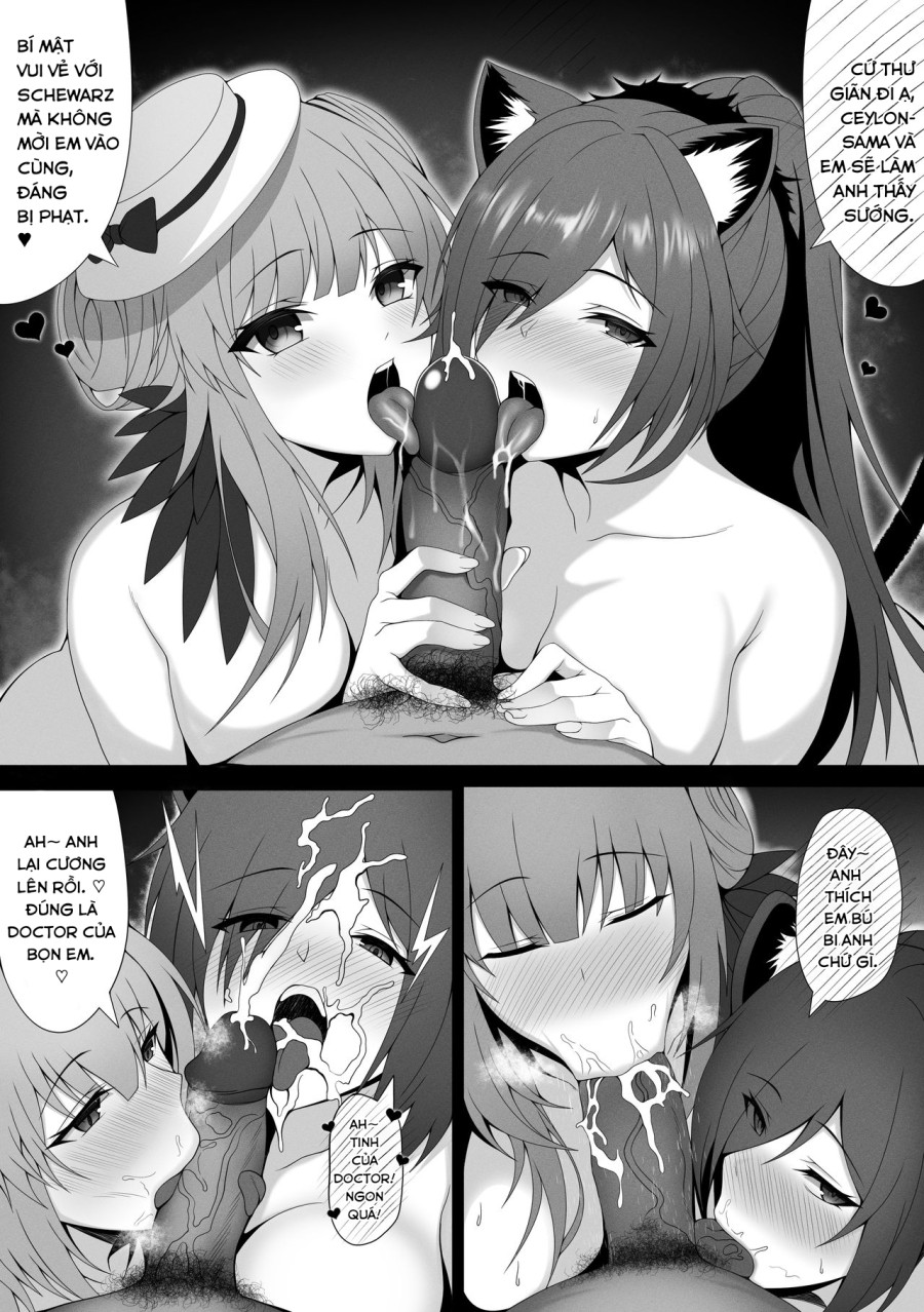 Doctor×Ceylon×Schwarz (Arknights) 