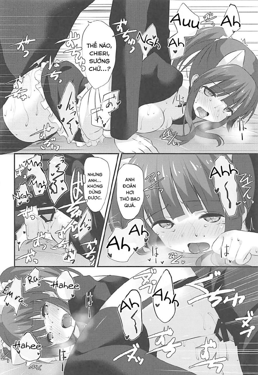 Tai mèo, hầu gái và làm tình với Chieri.(THE IDOLM@STER CINDERELLA GIRLS) 