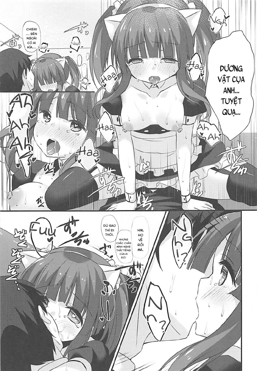 Tai mèo, hầu gái và làm tình với Chieri.(THE IDOLM@STER CINDERELLA GIRLS) 