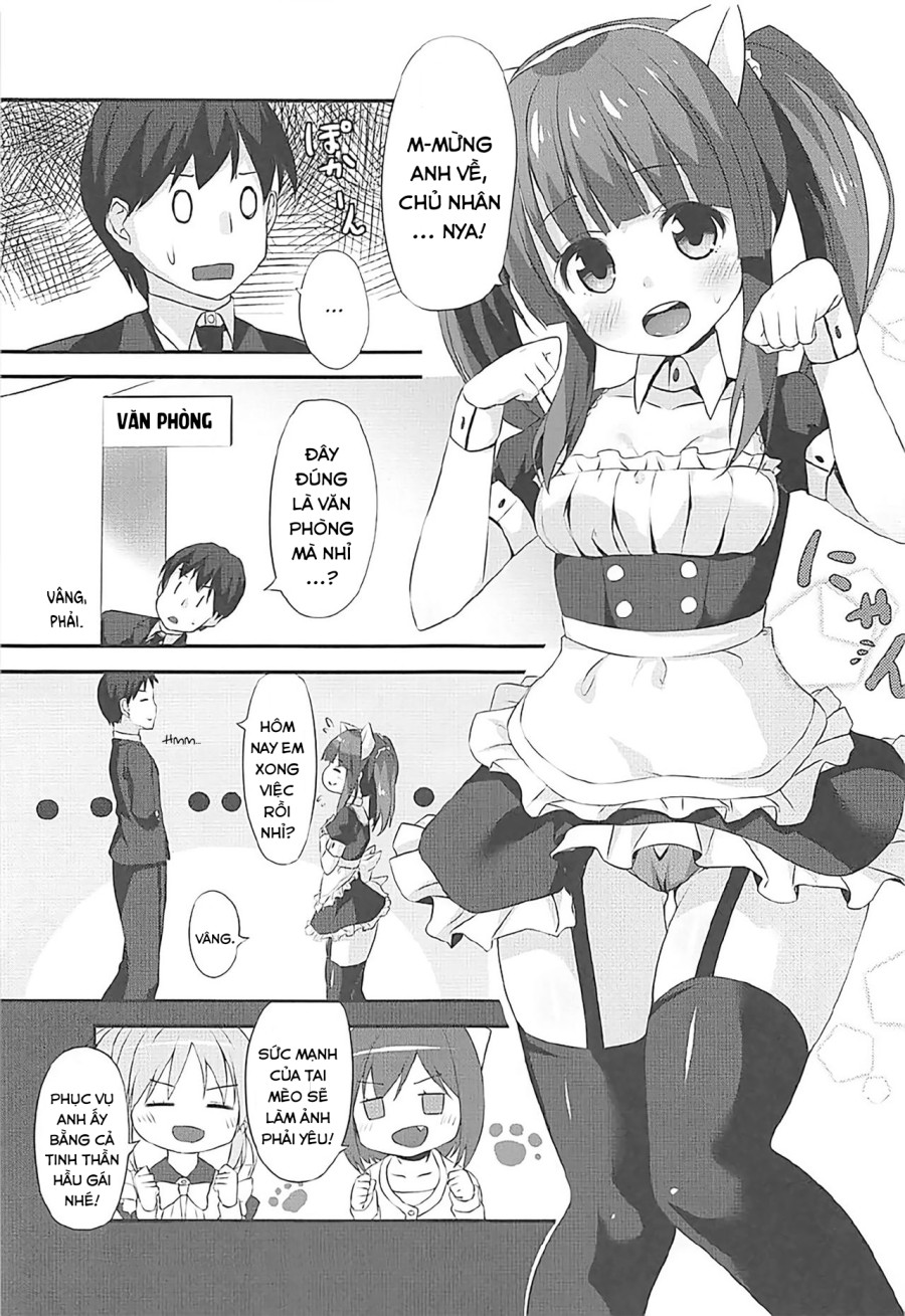Tai mèo, hầu gái và làm tình với Chieri.(THE IDOLM@STER CINDERELLA GIRLS) 