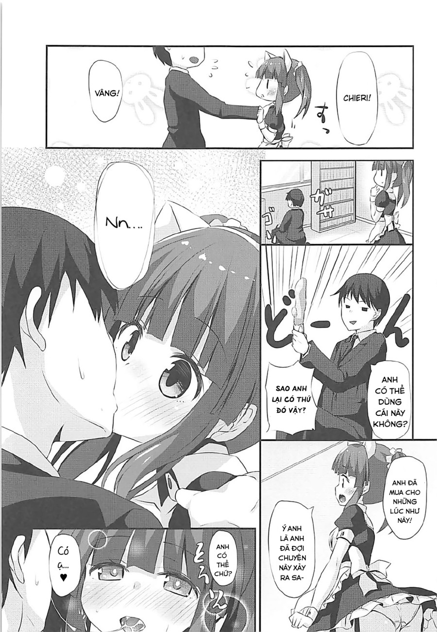 Tai mèo, hầu gái và làm tình với Chieri.(THE IDOLM@STER CINDERELLA GIRLS) 