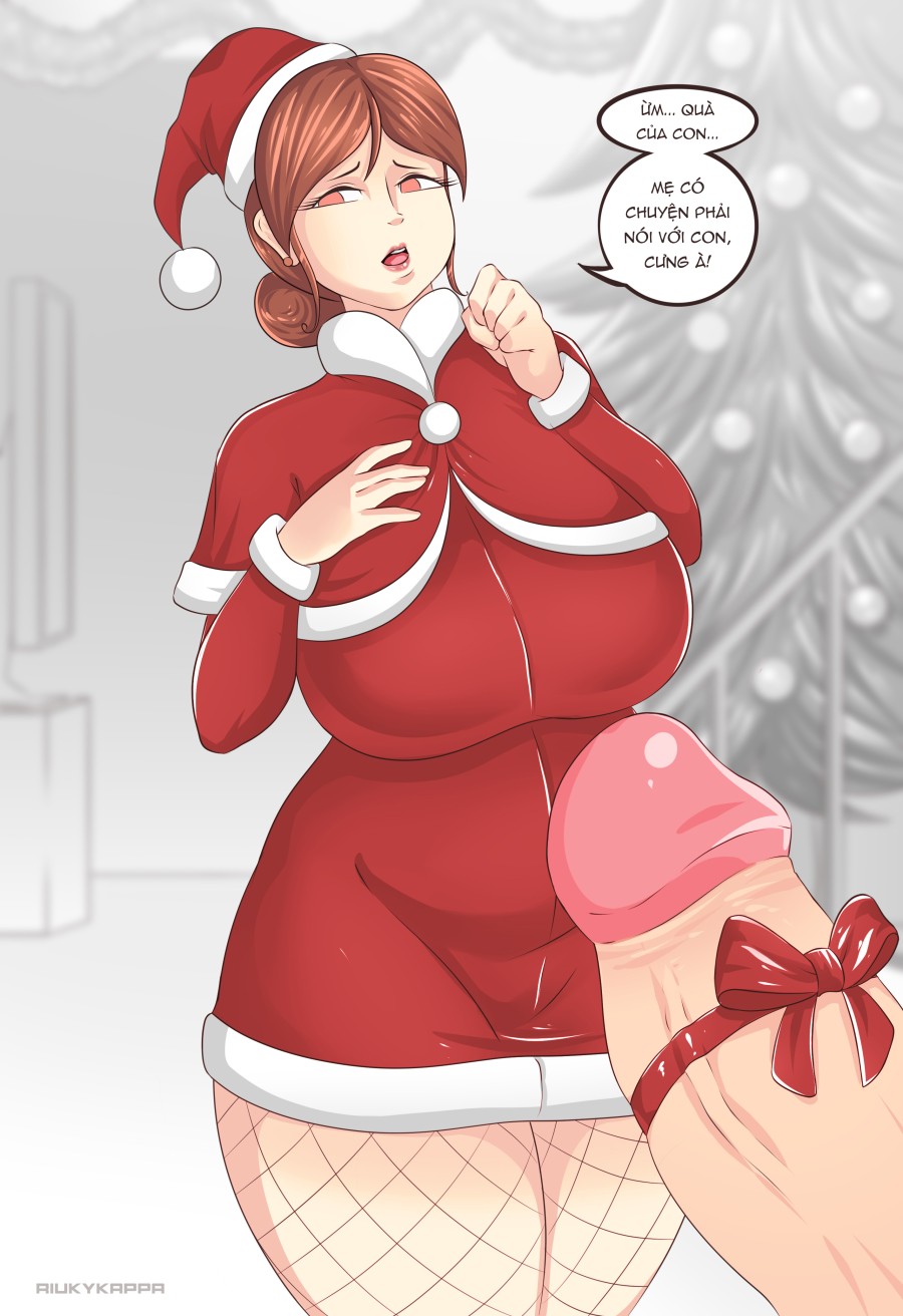 (Riukykappa) Mom's horny Christmas [Part 3] 