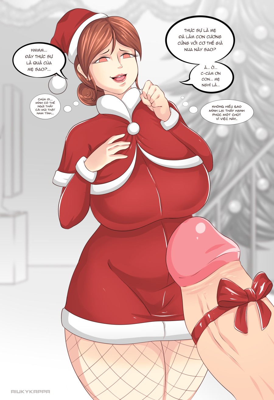 (Riukykappa) Mom's horny Christmas [Part 3] 