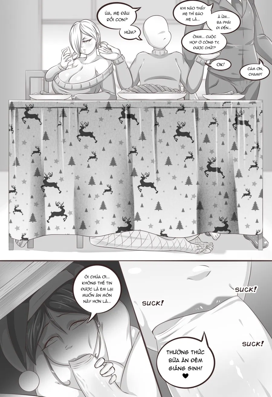 (Riukykappa) Mom's horny Christmas [Part 3] 