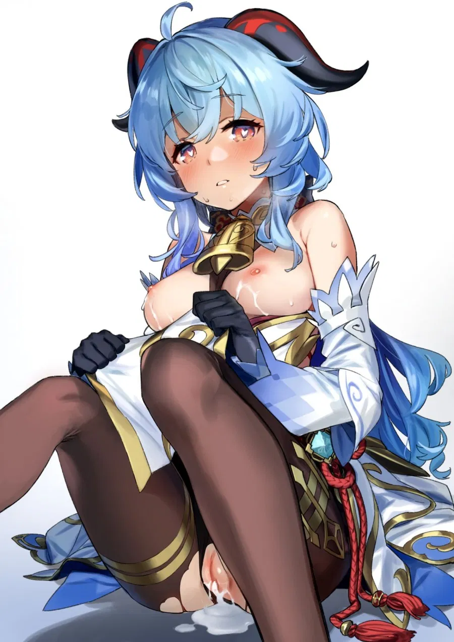 Kanu-chan ni Amaeru o Manga Fawning on Ganyu 