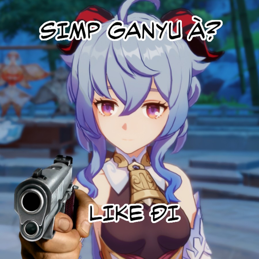 Kanu-chan ni Amaeru o Manga Fawning on Ganyu 