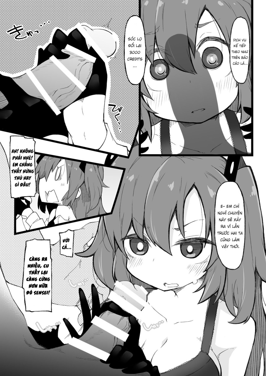 Sensei và Hayase Yuuka 