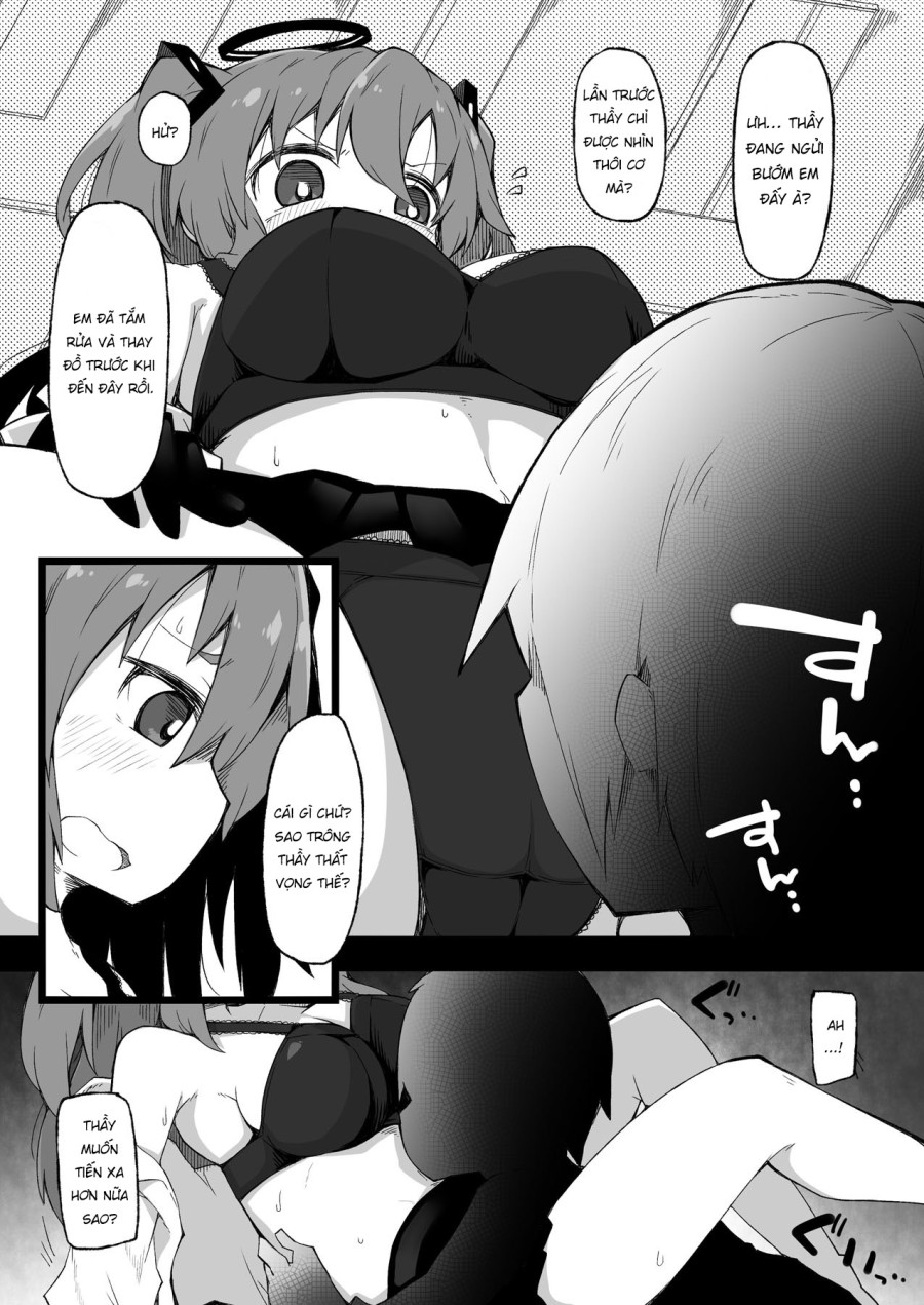 Sensei và Hayase Yuuka 