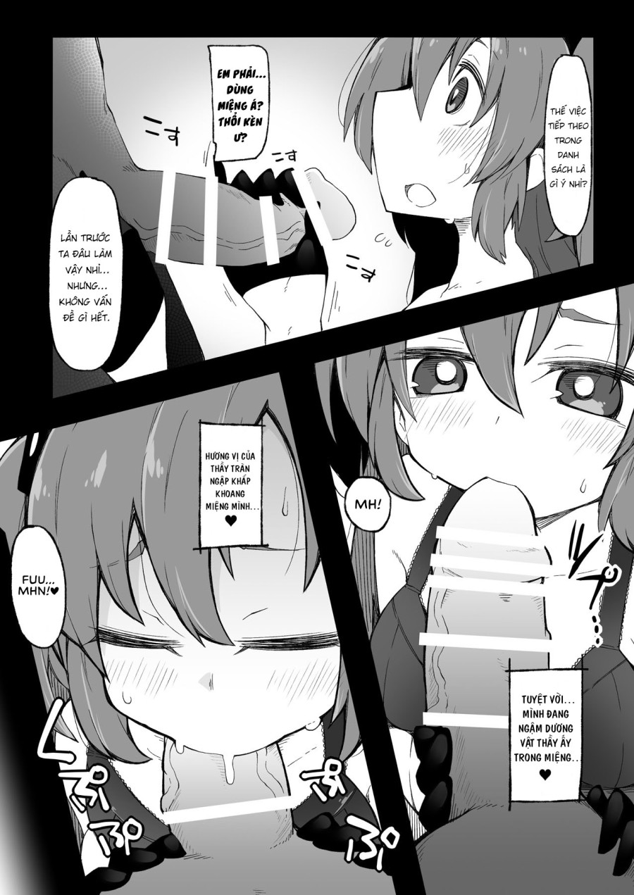 Sensei và Hayase Yuuka 