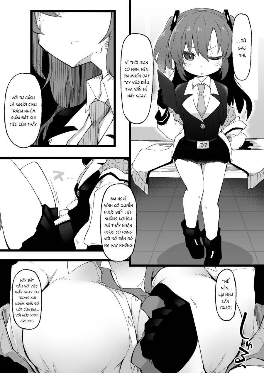 Sensei và Hayase Yuuka 