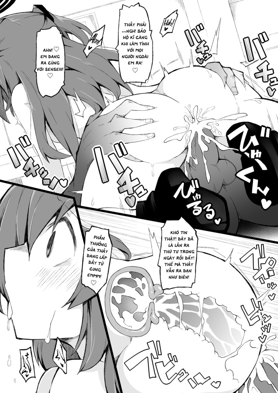 Sensei và Hayase Yuuka 