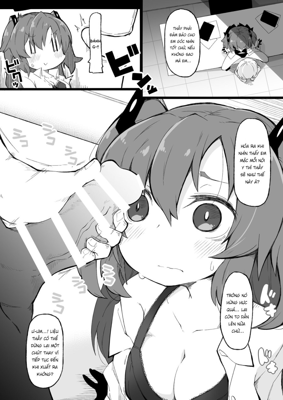 Sensei và Hayase Yuuka 