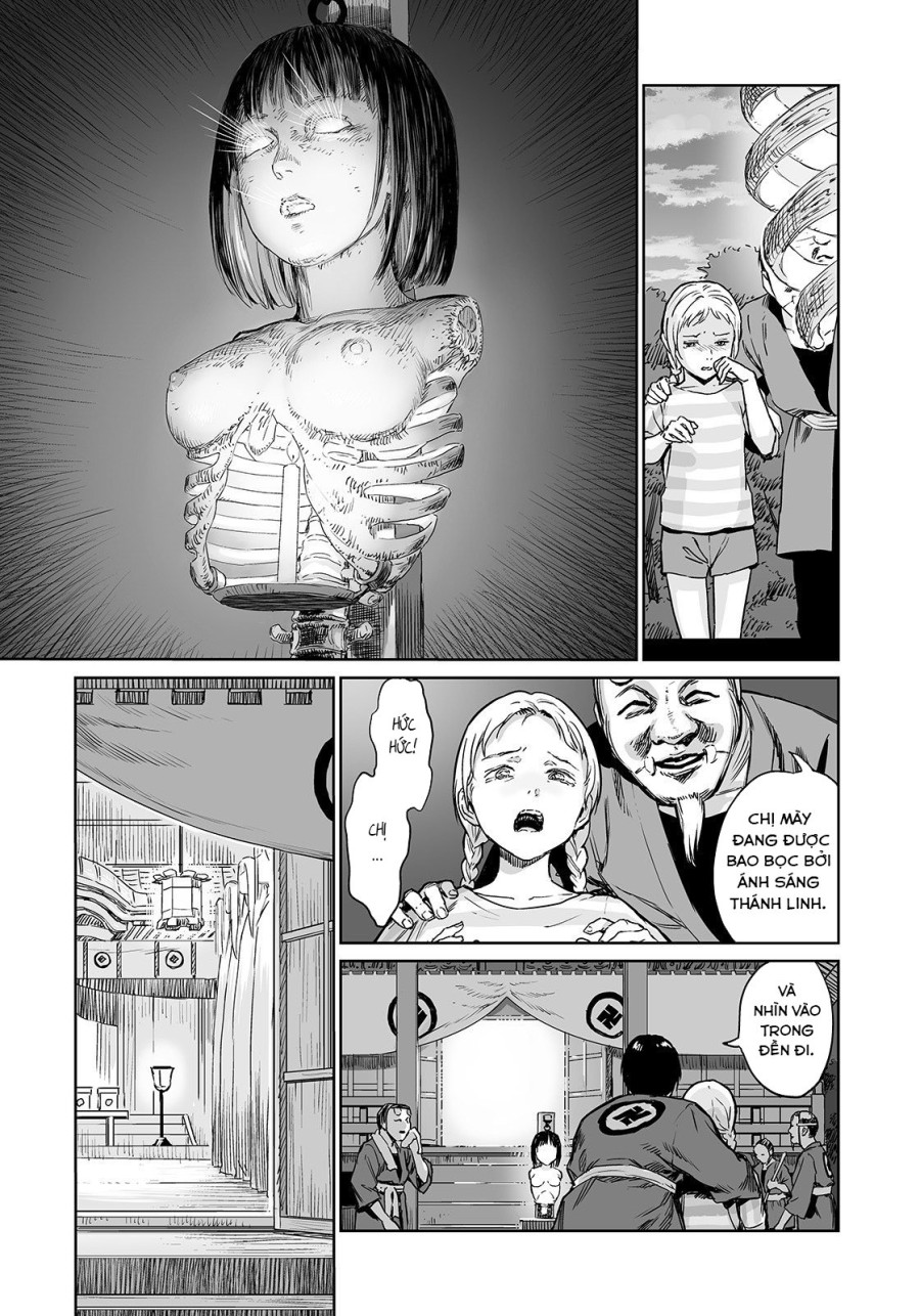 Ngọn núi của vị thần Oogetsuhime. 