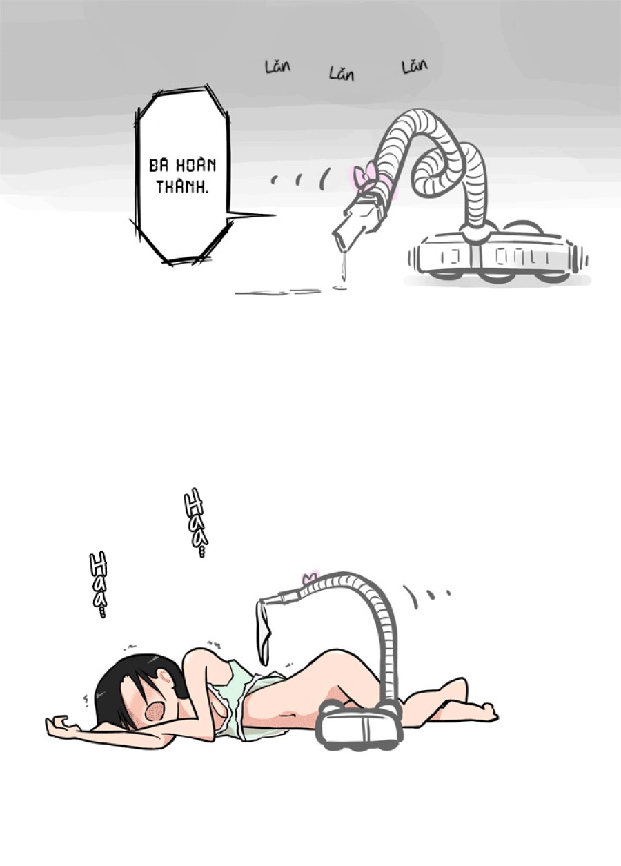 Bị sàm sỡ bởi một chiếc máy hút bụi 