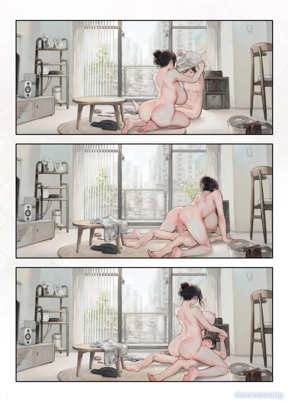 [COMEX (Zhen Lu)] The neighbor's wife seems bored at home on her day off [Digital] 