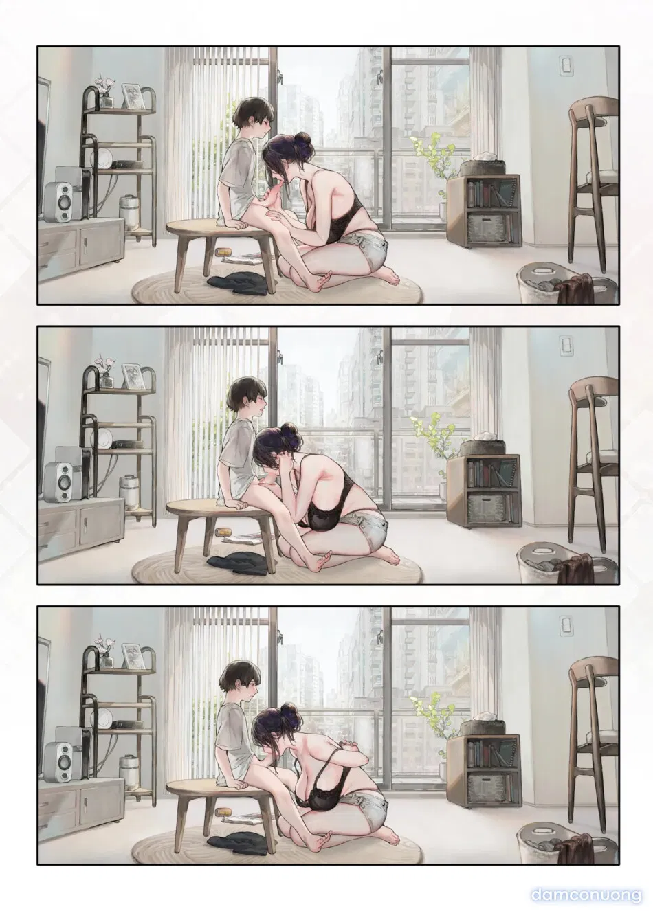 [COMEX (Zhen Lu)] The neighbor's wife seems bored at home on her day off [Digital] 