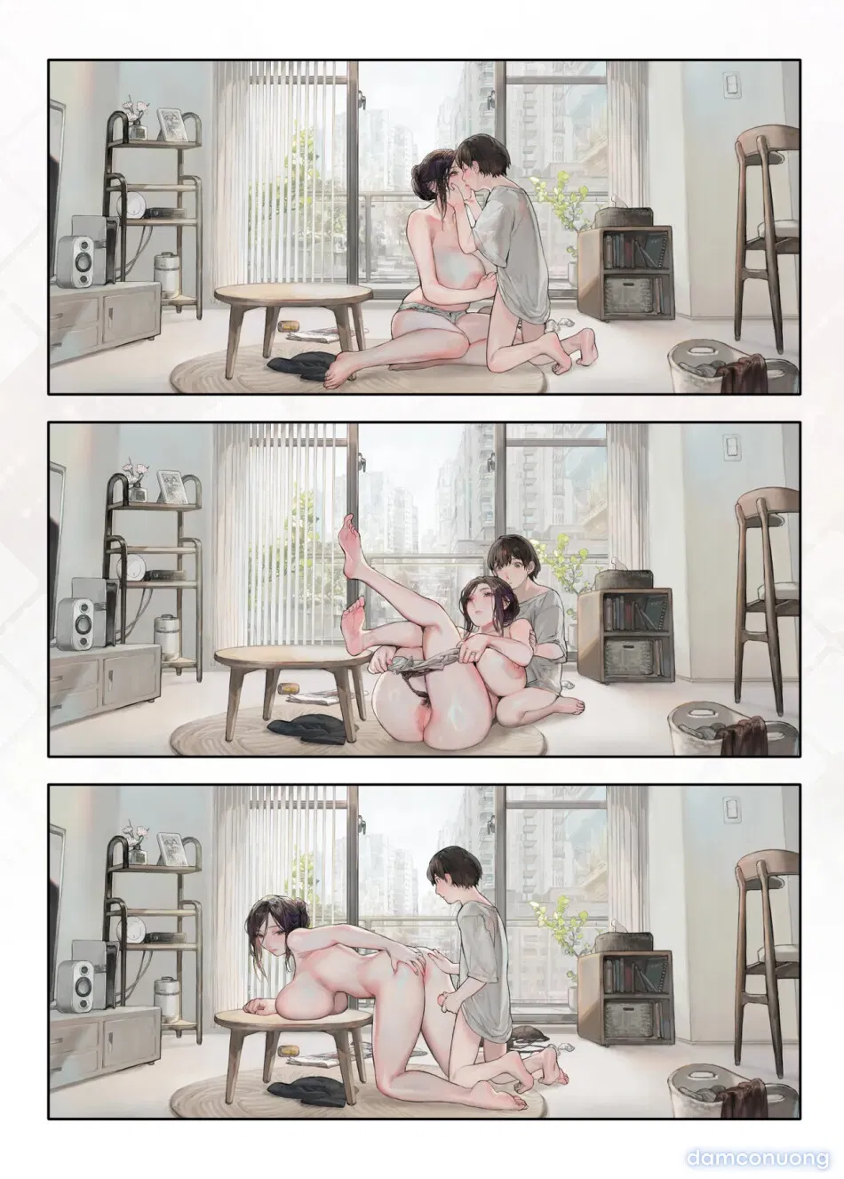 [COMEX (Zhen Lu)] The neighbor's wife seems bored at home on her day off [Digital] 