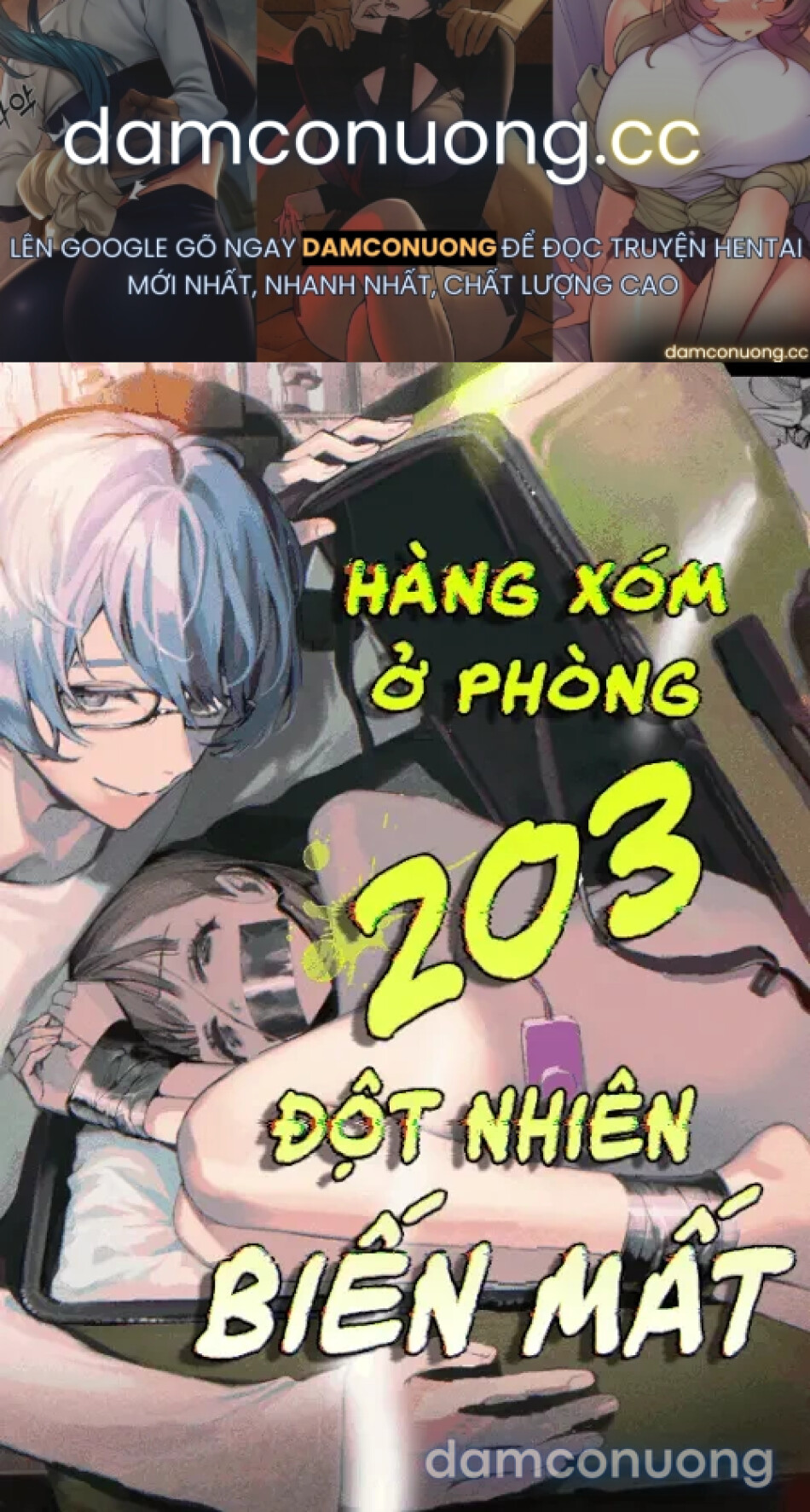 Hàng Xóm Ở Phòng 203 Đột Nhiên Biến Mất 