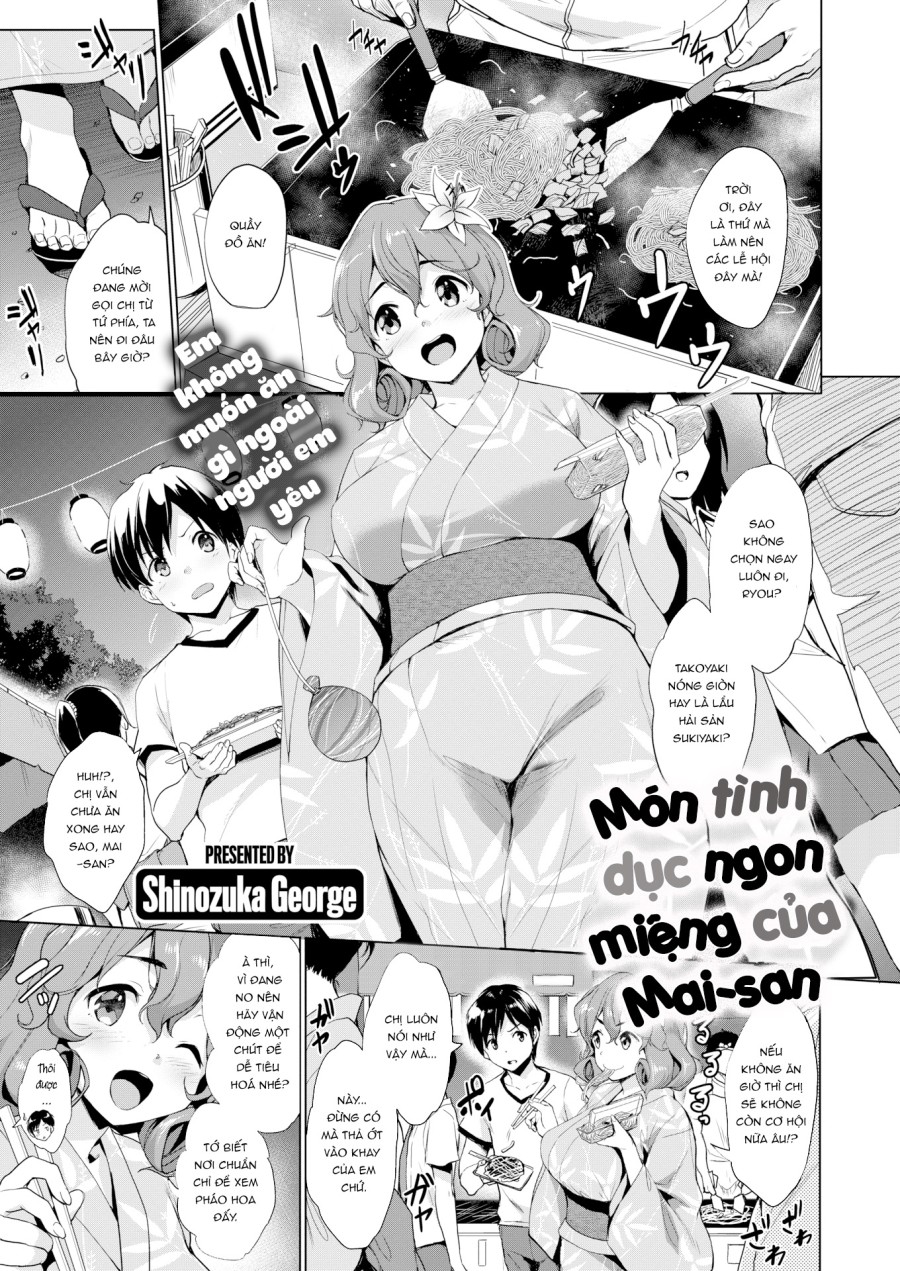 Món ăn tình dục ngon miệng của Mai-san! 