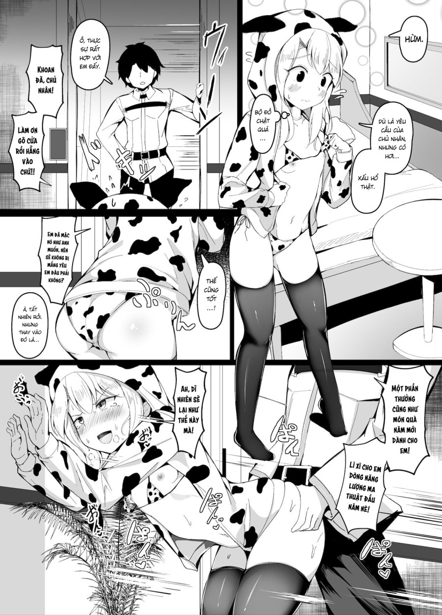 Oshougatsurashii Kakkou o Illya ni Shite Morau Hanashi 