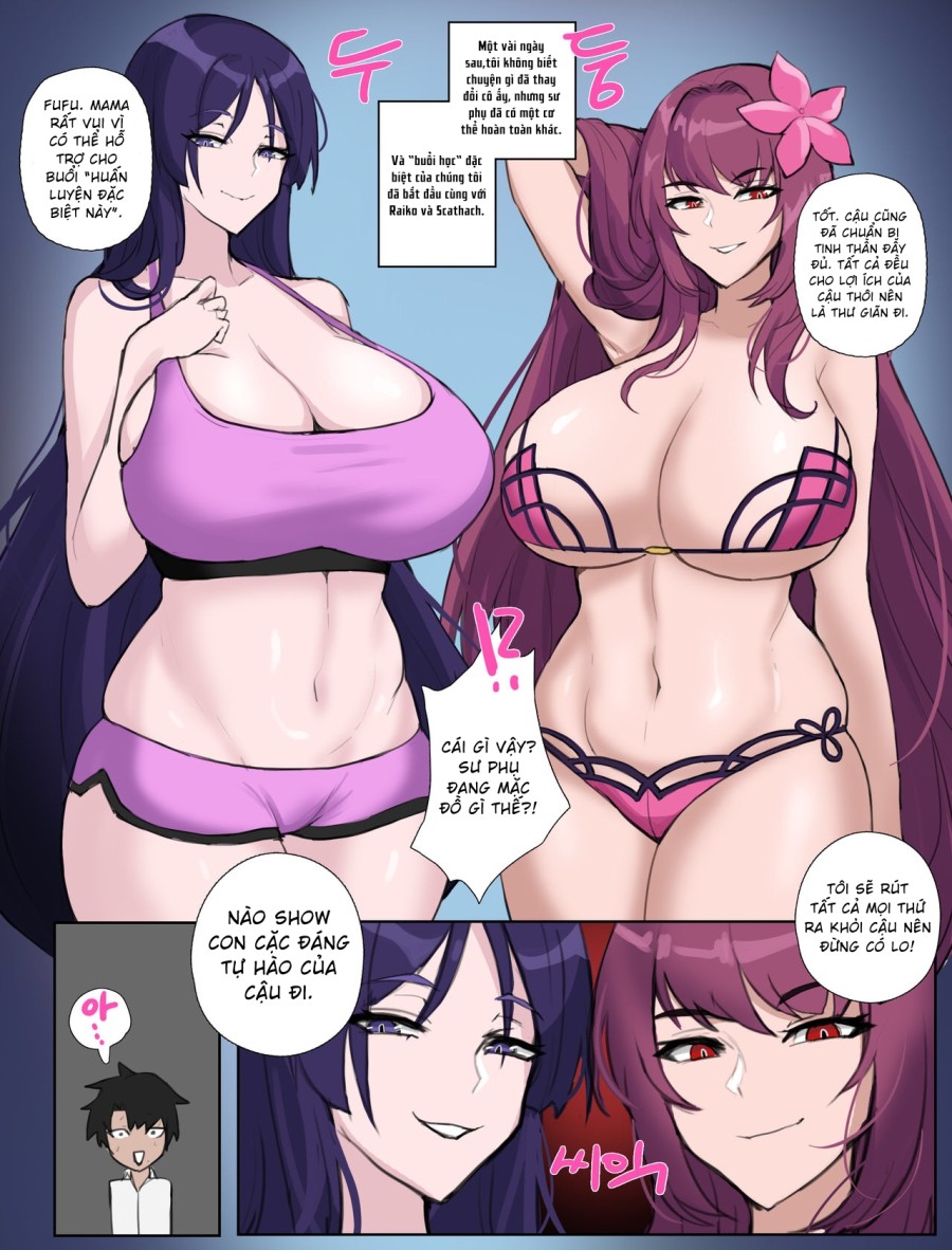 Scathach x Raikou 