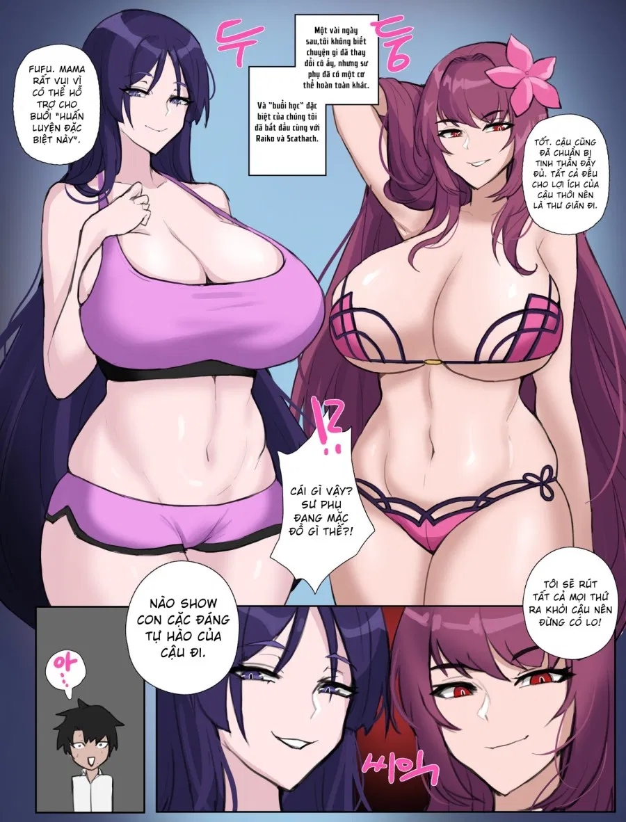Scathach x Raikou 