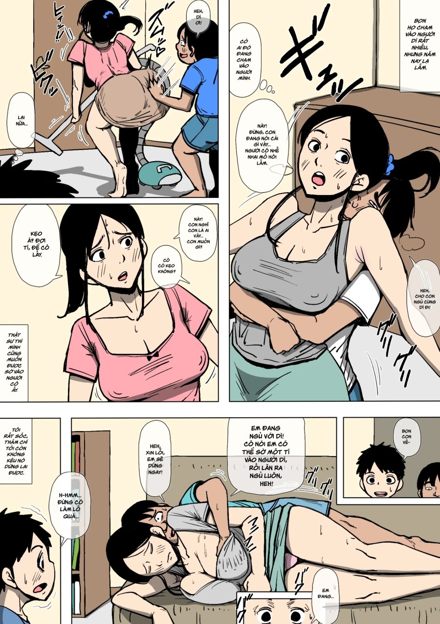 Họ làm tình với dì tôi 