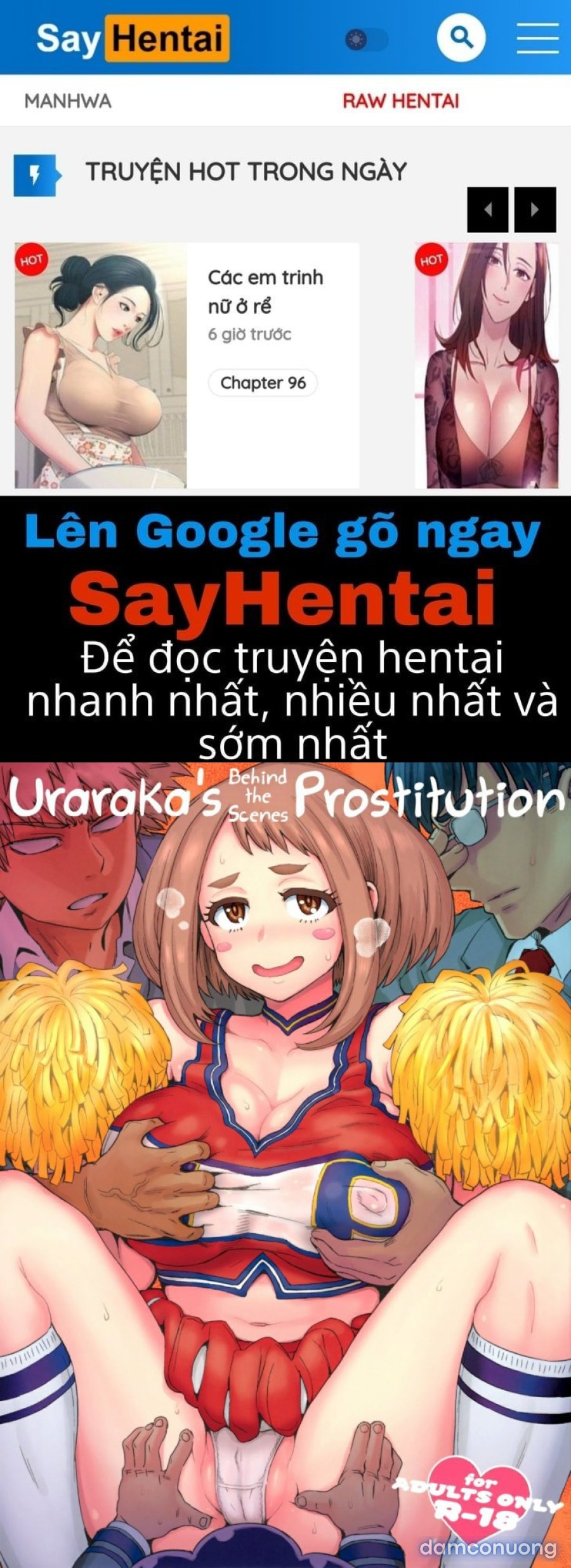 Phía Sau Một Cô Gái Trong Nghành Đụ Dạo... (Boku No Hero Academia) 