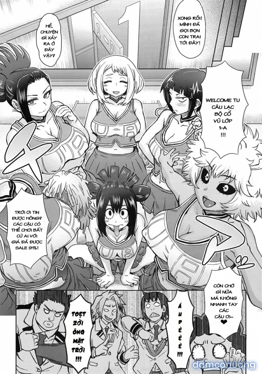 Phía Sau Một Cô Gái Trong Nghành Đụ Dạo... (Boku No Hero Academia) 