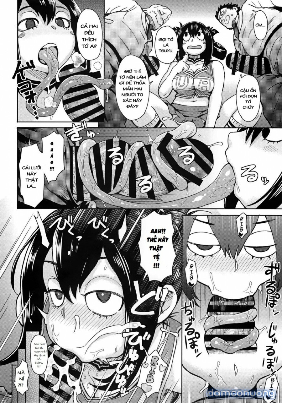 Phía Sau Một Cô Gái Trong Nghành Đụ Dạo... (Boku No Hero Academia) 