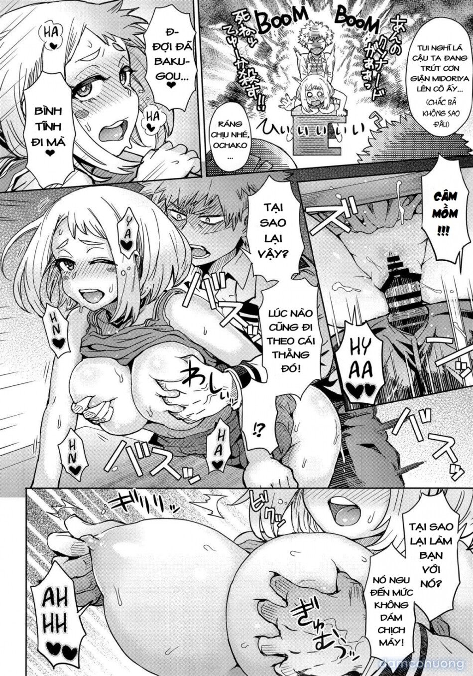 Phía Sau Một Cô Gái Trong Nghành Đụ Dạo... (Boku No Hero Academia) 