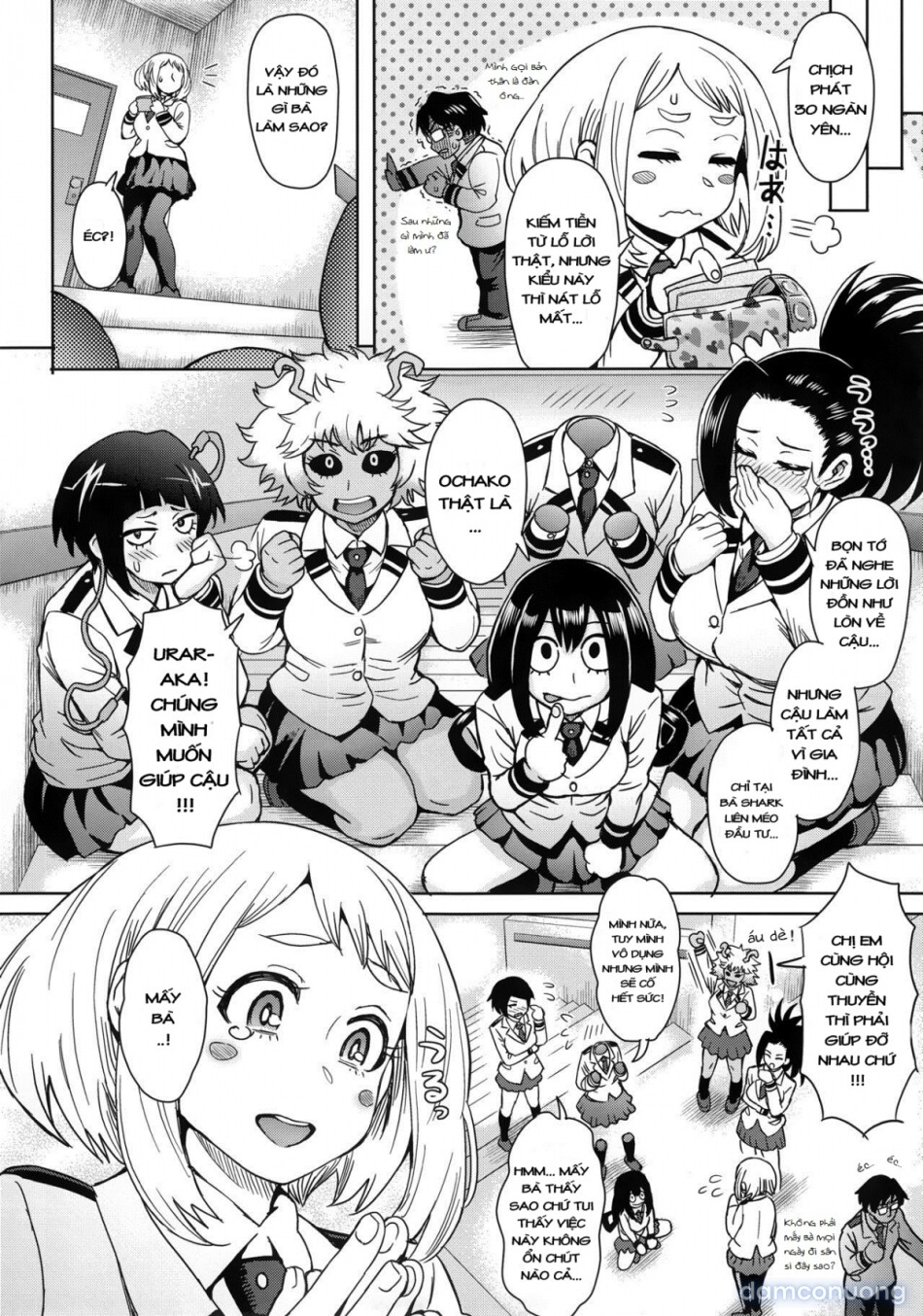 Phía Sau Một Cô Gái Trong Nghành Đụ Dạo... (Boku No Hero Academia) 