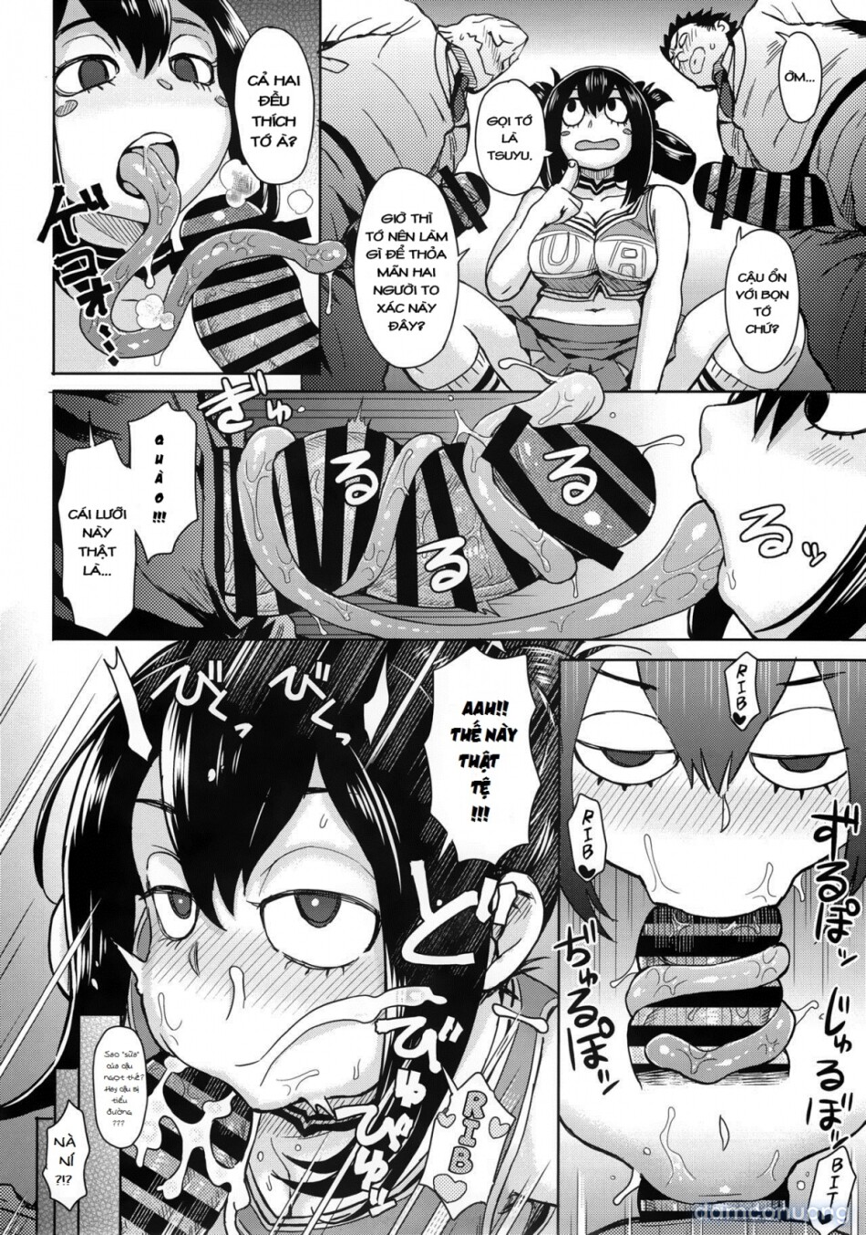 Phía Sau Một Cô Gái Trong Nghành Đụ Dạo... (Boku No Hero Academia) 