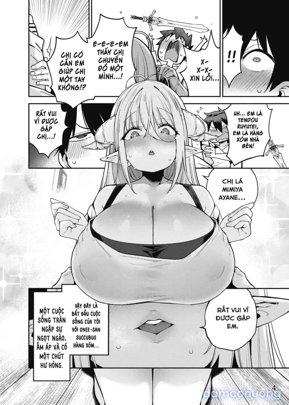 Lovey-Dovey Days with the Enchanting Succubus Onee-san Next Door 