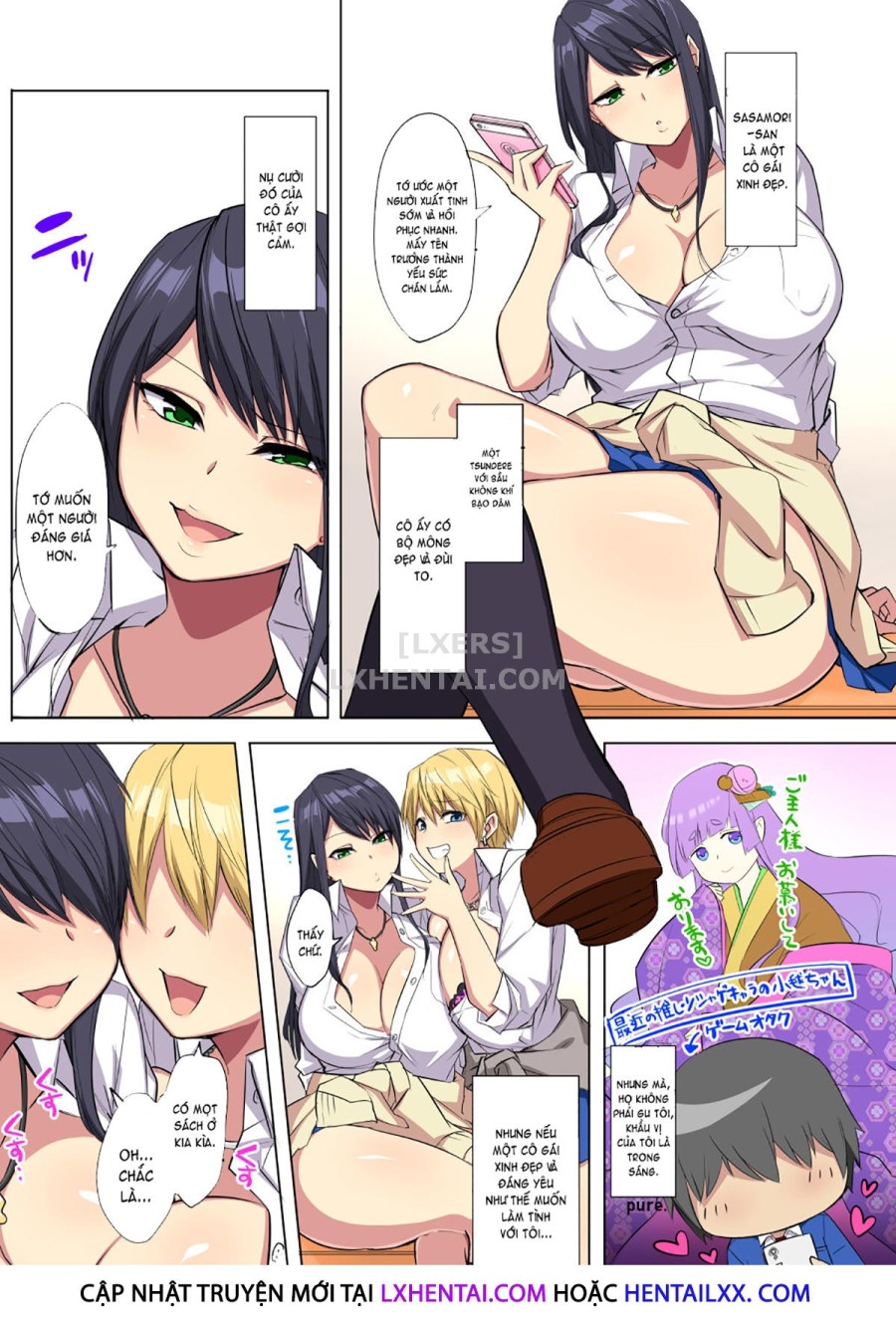 My Big Cock Is Getting Squeezed By Huge Breasted Bitch Gals!! 
