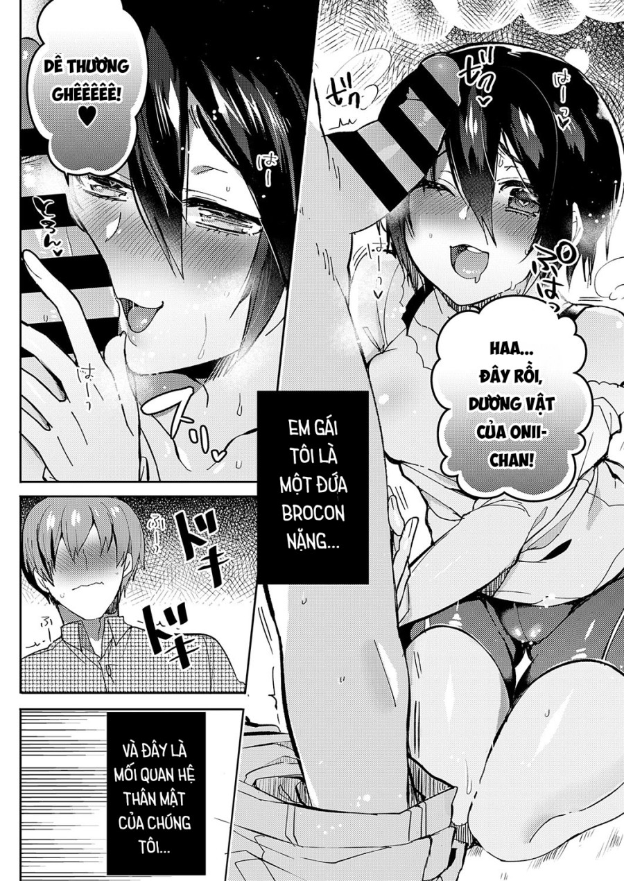 Con em tôi bị brocon nặng. 