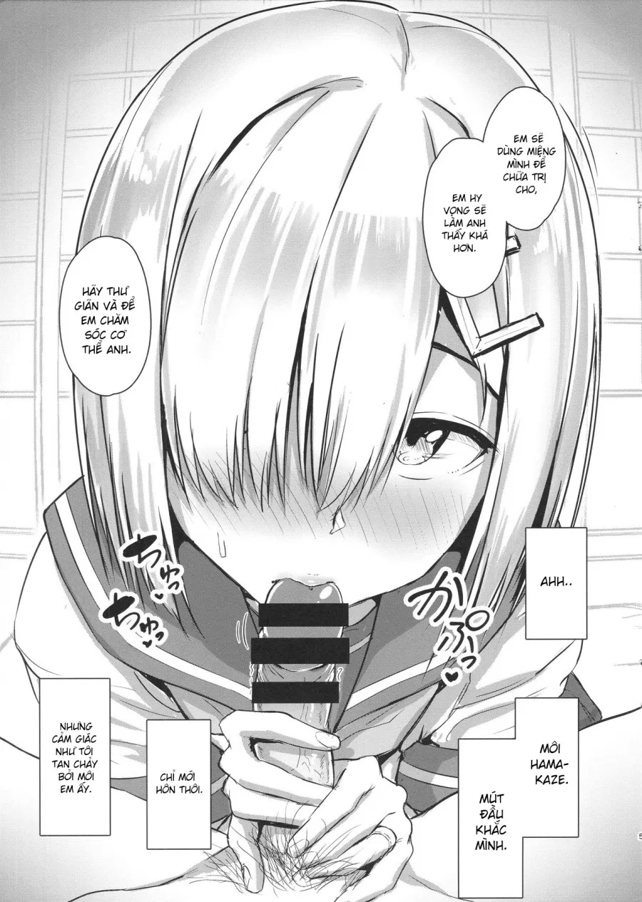 Hamakaze ni okuchi de nuitemorau hon (Kantai Collection -KanColle-) 