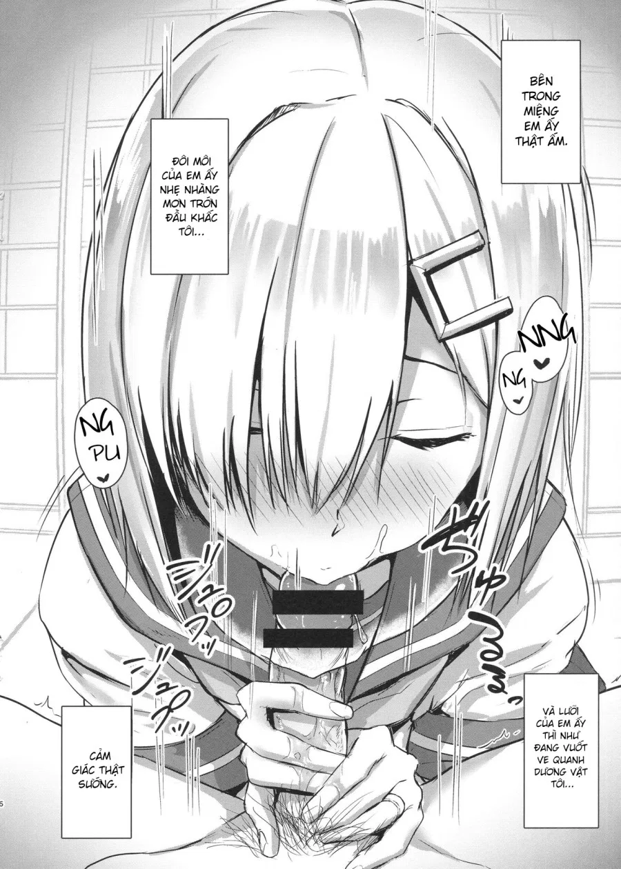 Hamakaze ni okuchi de nuitemorau hon (Kantai Collection -KanColle-) 