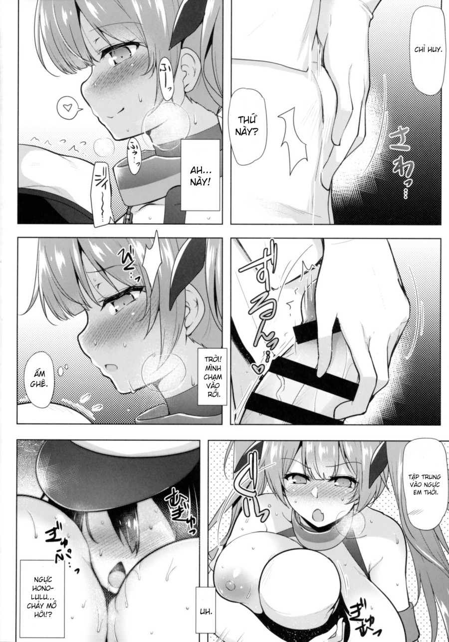 Honolulu-san ga Bucchouzura Shinagara Oppai de Nagusamete Kureru Hon (Azur Lane) 