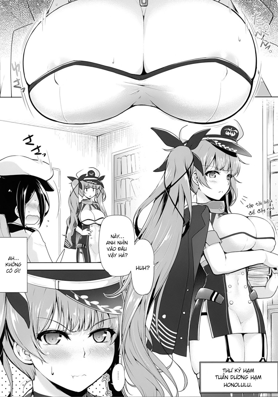 Honolulu-san ga Bucchouzura Shinagara Oppai de Nagusamete Kureru Hon (Azur Lane) 