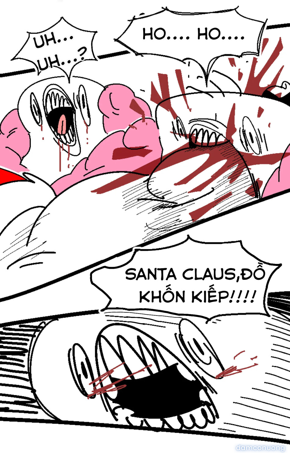 Christmas Devil, Krampus's thick pussy flesh and soft, extra-large mamma sac 