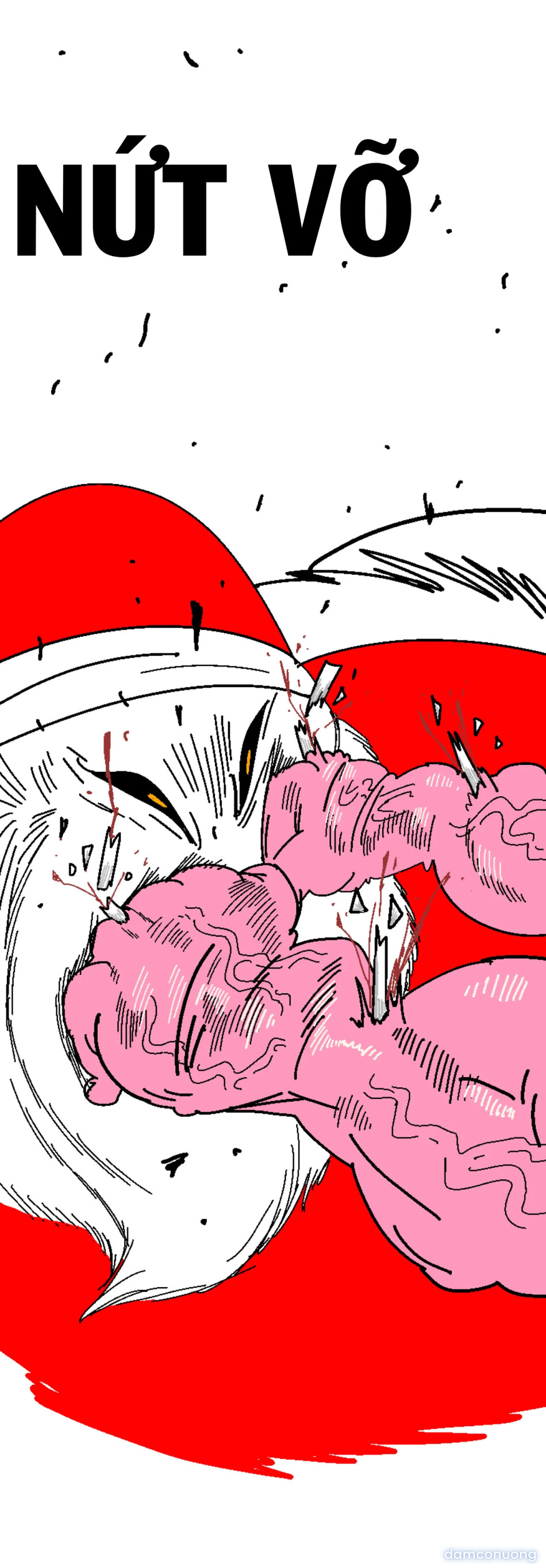 Christmas Devil, Krampus's thick pussy flesh and soft, extra-large mamma sac 