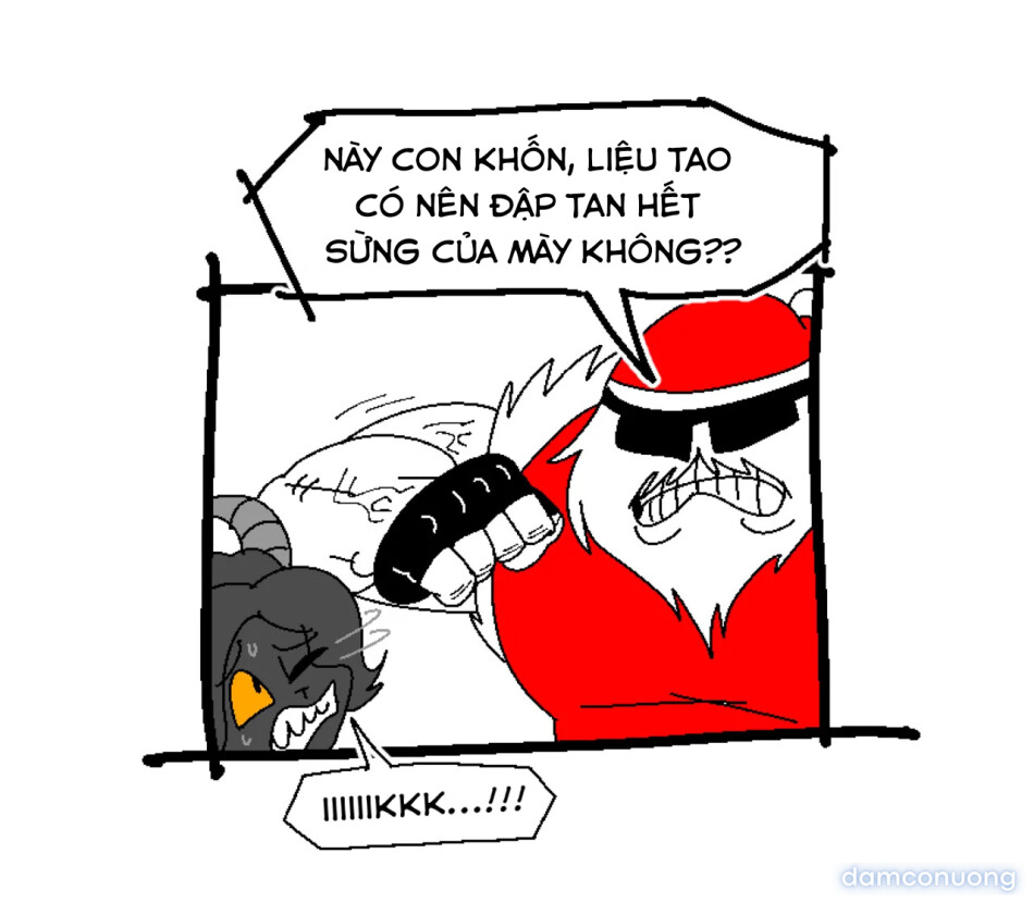 Christmas Devil, Krampus's thick pussy flesh and soft, extra-large mamma sac 